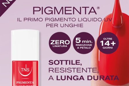 Centro Estetico Viviane trattamento unghie Pigmenta, pigmento liquido di colore rosso per unghie a zero limatura, 5 minuti rimozione a petalo, e con una durata di oltre 14 giorni